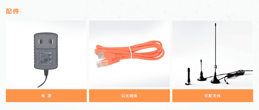 CM520-37FS 5G 千兆工业级路由器 配件
